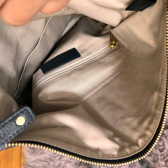 Talbots Leather and Calfskin Folding Clutch - Picture 6 of 11